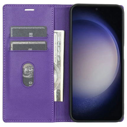 For Samsung Galaxy A56 5G Wallet Case Magnetic Closure PU Leather Phone Cover