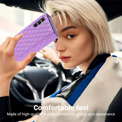 BKS-002 For Samsung Galaxy A26 5G Wallet Case PU Leather Stand Phone Cover with Shoulder Strap