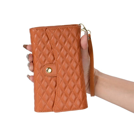 BKS-002 For Samsung Galaxy A16 5G  /  4G Wallet Case PU Leather Stand Phone Cover with Shoulder Strap