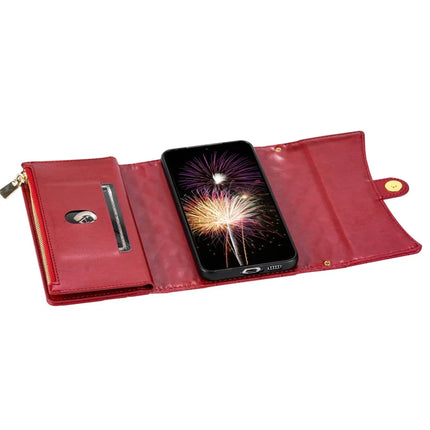 BKS-002 For Samsung Galaxy A16 5G  /  4G Wallet Case PU Leather Stand Phone Cover with Shoulder Strap