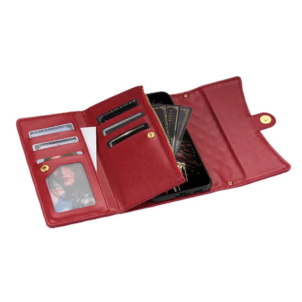 BKS-002 For Samsung Galaxy A16 5G  /  4G Wallet Case PU Leather Stand Phone Cover with Shoulder Strap