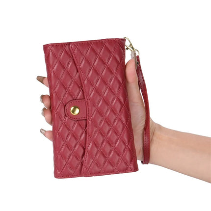 BKS-002 For Samsung Galaxy A16 5G  /  4G Wallet Case PU Leather Stand Phone Cover with Shoulder Strap