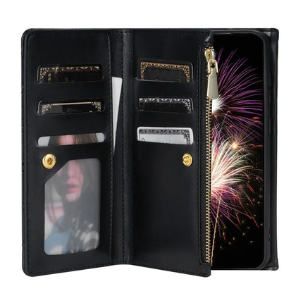 BKS-002 For Samsung Galaxy A16 5G  /  4G Wallet Case PU Leather Stand Phone Cover with Shoulder Strap