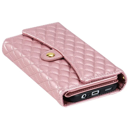 BKS-002 For Samsung Galaxy A16 5G  /  4G Wallet Case PU Leather Stand Phone Cover with Shoulder Strap