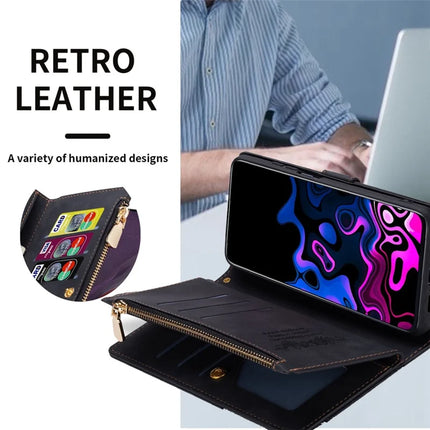 For Samsung Galaxy A36 5G Wallet Case Color Splicing Leather Phone Cover with Stand
