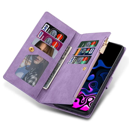 For Samsung Galaxy A36 5G Wallet Case Color Splicing Leather Phone Cover with Stand