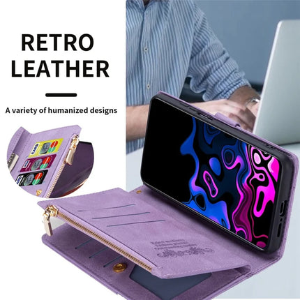 For Samsung Galaxy A36 5G Wallet Case Color Splicing Leather Phone Cover with Stand
