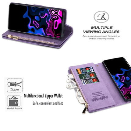 For Samsung Galaxy A36 5G Wallet Case Color Splicing Leather Phone Cover with Stand