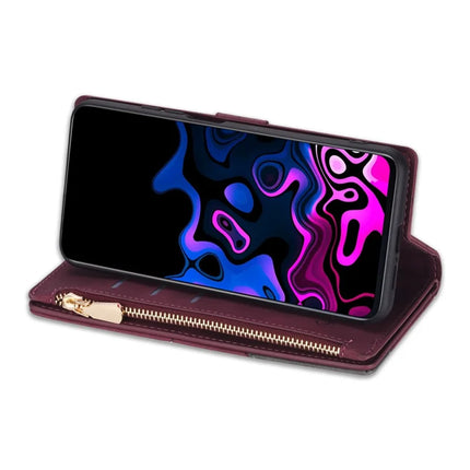 For Samsung Galaxy A36 5G Wallet Case Color Splicing Leather Phone Cover with Stand
