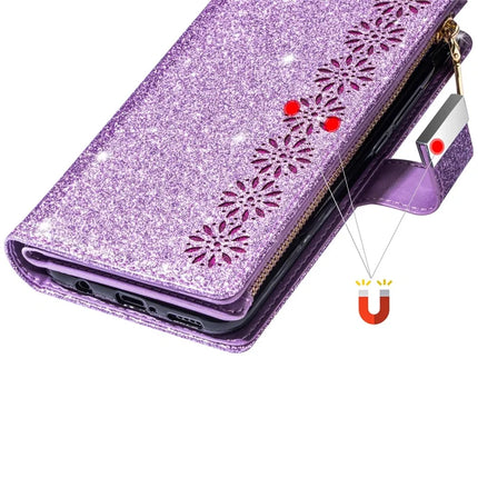 For Samsung Galaxy A26 5G Case Starry Sky Carving Leather Wallet Phone Cover