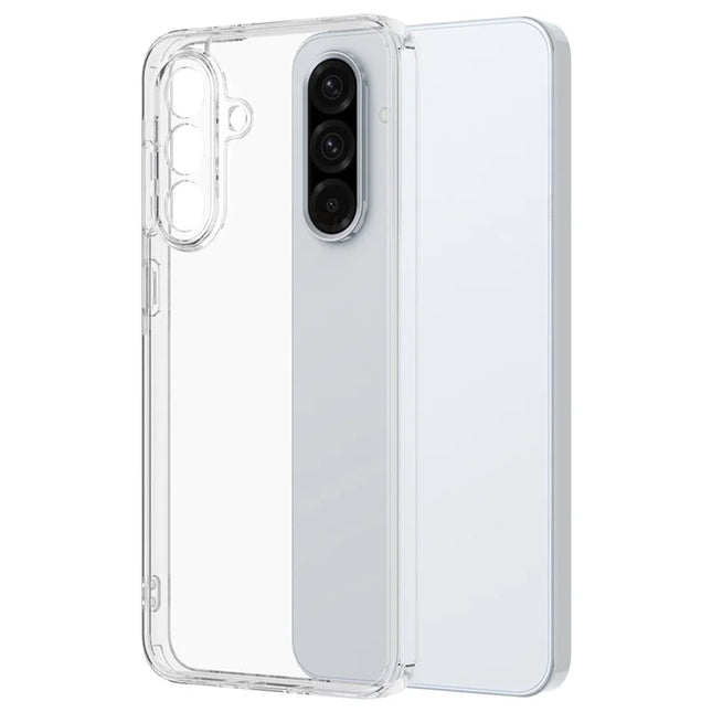 For Samsung Galaxy A26 5G Clear Phone Case TPU+Acrylic Shockproof Phone Back Cover