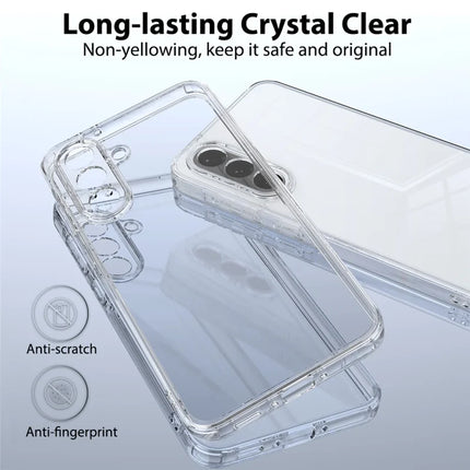 For Samsung Galaxy A26 5G Clear Phone Case TPU+Acrylic Shockproof Phone Back Cover