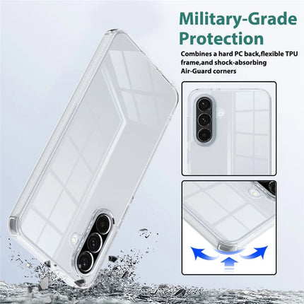 For Samsung Galaxy A26 5G Clear Phone Case TPU+Acrylic Shockproof Phone Back Cover