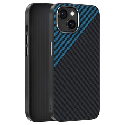 ABEEL For iPhone 14 Case Compatible with MagSafe Carbon Fiber Texture Back Cover