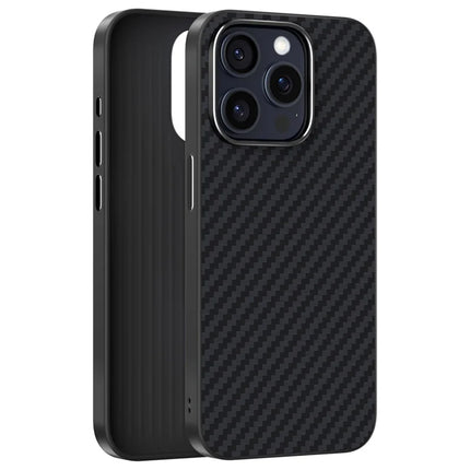 ABEEL For iPhone 14 Pro Case Compatible with MagSafe Carbon Fiber Texture Back Cover