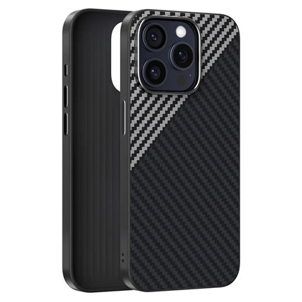 ABEEL For iPhone 14 Pro Max Case Compatible with MagSafe Carbon Fiber Texture Back Cover
