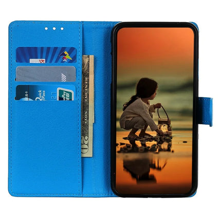 For Samsung Galaxy A26 5G Wallet Case PU Leather Phone Cover Litchi Texture
