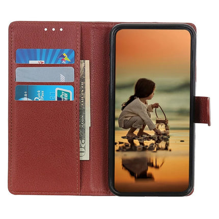 For Samsung Galaxy A26 5G Wallet Case PU Leather Phone Cover Litchi Texture
