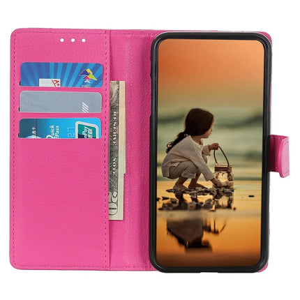 For Samsung Galaxy A26 5G Wallet Case PU Leather Phone Cover Litchi Texture