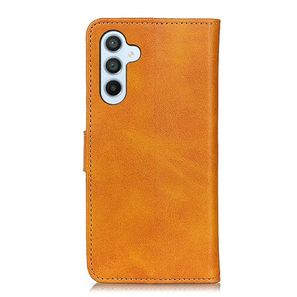 For Samsung Galaxy A26 5G Stand Wallet Case Cowhide Texture Leather Phone Cover