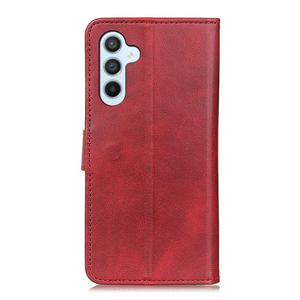 For Samsung Galaxy A26 5G Stand Wallet Case Cowhide Texture Leather Phone Cover