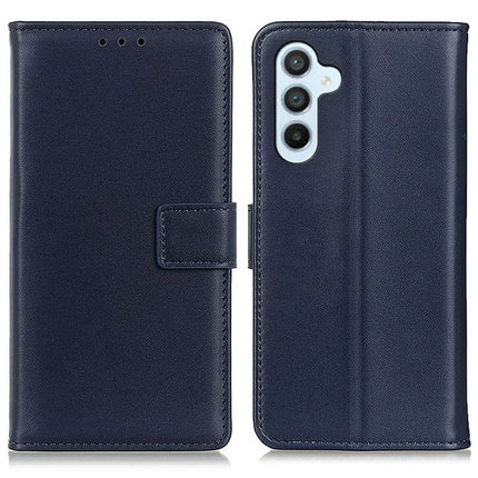 For Samsung Galaxy A26 5G Case Card Slots PU Leather Flip Stand Phone Cover - Blue