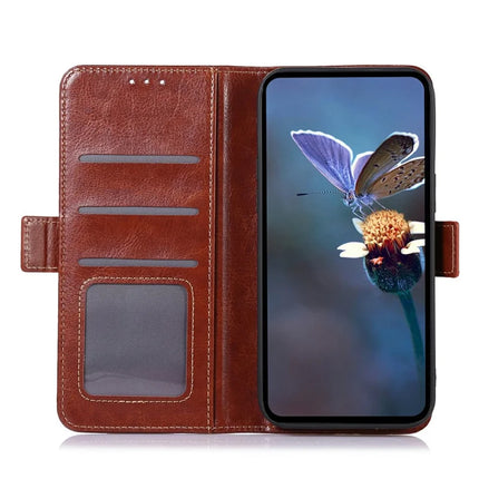 ABEEL For Samsung Galaxy A26 5G Case PU Leather Crazy Horse Texture Wallet Phone Cover