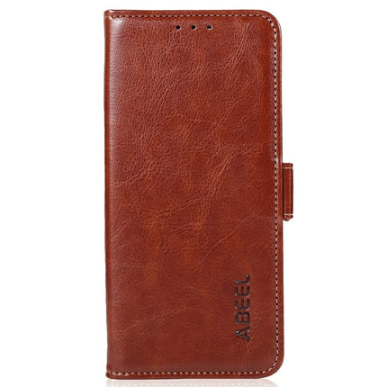 ABEEL For Samsung Galaxy A26 5G Case PU Leather Crazy Horse Texture Wallet Phone Cover