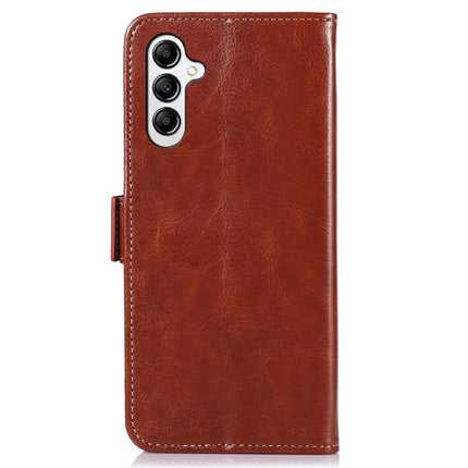 ABEEL For Samsung Galaxy A26 5G Case PU Leather Crazy Horse Texture Wallet Phone Cover