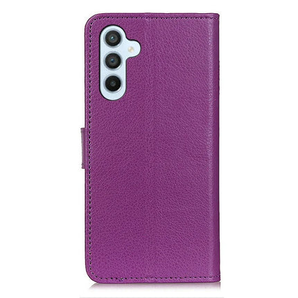For Samsung Galaxy A56 5G Wallet Case PU Leather Phone Cover Litchi Texture