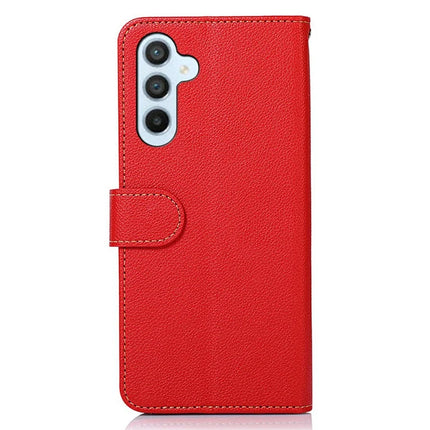 KHAZNEH For Samsung Galaxy A56 5G Case RFID Blocking Wallet PU Leather Phone Cover
