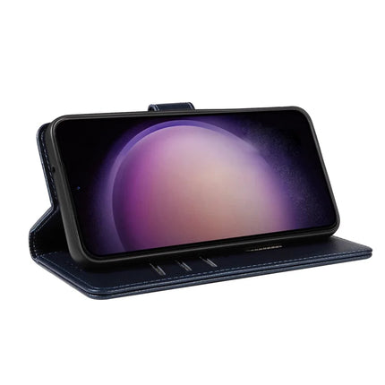 For Samsung Galaxy A36 5G Leather Case Litchi Texture RFID Blocking Wallet Stand Phone Cover