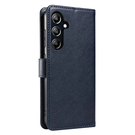 For Samsung Galaxy A36 5G Leather Case Litchi Texture RFID Blocking Wallet Stand Phone Cover