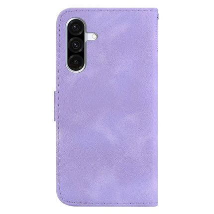 For Samsung Galaxy A26 5G Stand Case 7-Shaped Pattern Imprint Leather Phone Cover