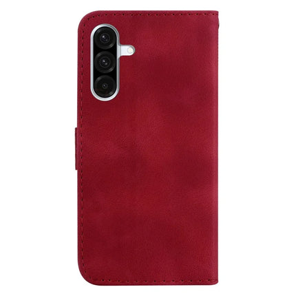 For Samsung Galaxy A26 5G Stand Case 7-Shaped Pattern Imprint Leather Phone Cover