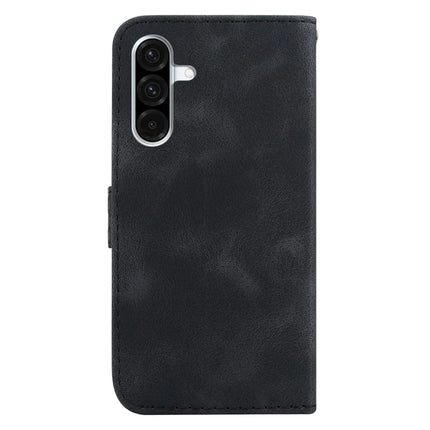 For Samsung Galaxy A26 5G Stand Case 7-Shaped Pattern Imprint Leather Phone Cover