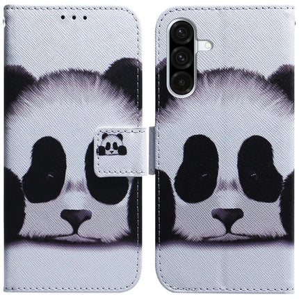 For Samsung Galaxy A26 5G Wallet Case Pattern Print Leather Phone Cover - Panda