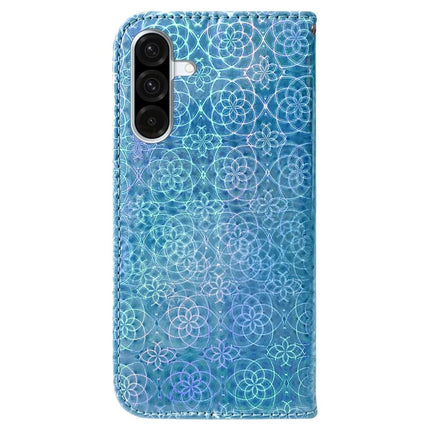 For Samsung Galaxy A26 5G Stand Case Dazzling Flower Leather Phone Cover