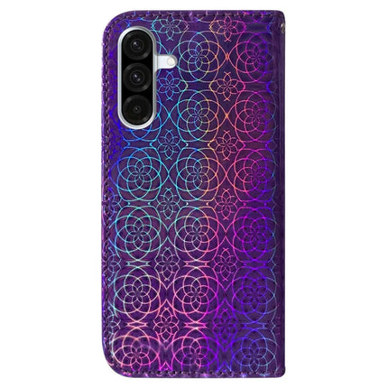 For Samsung Galaxy A26 5G Stand Case Dazzling Flower Leather Phone Cover
