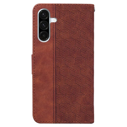 For Samsung Galaxy A26 5G Case Geometry Pattern Leather Wallet Phone Cover