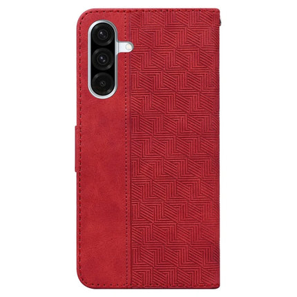 For Samsung Galaxy A26 5G Case Geometry Pattern Leather Wallet Phone Cover
