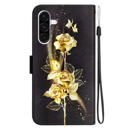 For Samsung Galaxy A26 5G Wallet Phone Case Anti-Drop Leather Flip Cover Pattern Printing