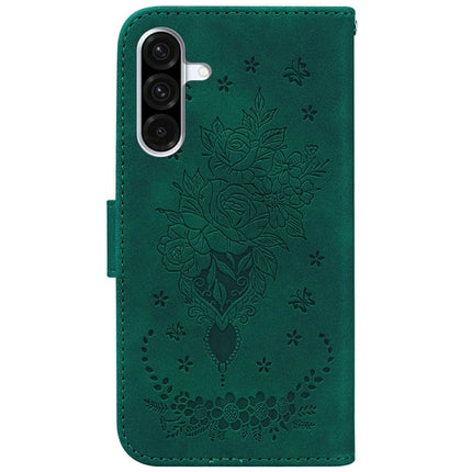 For Samsung Galaxy A56 5G  /  A36 5G Case PU Leather Wallet Phone Cover Butterfly Flower Imprint