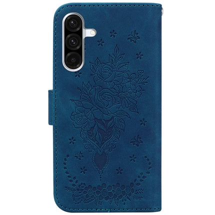 For Samsung Galaxy A56 5G  /  A36 5G Case PU Leather Wallet Phone Cover Butterfly Flower Imprint