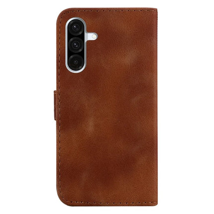 For Samsung Galaxy A56 5G  /  A36 5G Stand Case 7-Shaped Pattern Imprint Leather Phone Cover