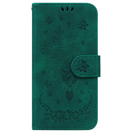 For OnePlus 13 Case PU Leather Wallet Phone Cover Butterfly Flower Imprint