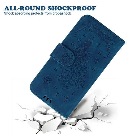 For OnePlus 13 Case PU Leather Wallet Phone Cover Butterfly Flower Imprint