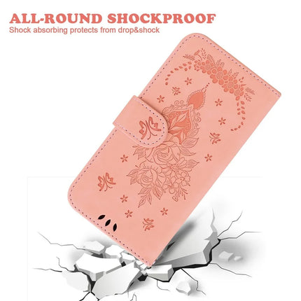 For OnePlus 13 Case PU Leather Wallet Phone Cover Butterfly Flower Imprint