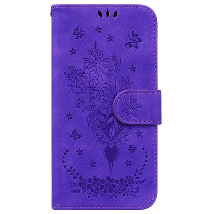 For OnePlus 13 Case PU Leather Wallet Phone Cover Butterfly Flower Imprint