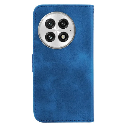 For OnePlus 13 Stand Case 7-Shaped Pattern Imprint Leather Phone Cover